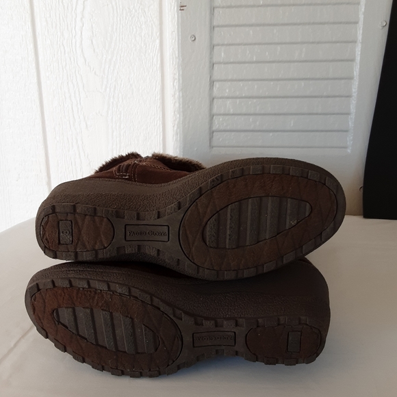 Faded Glory #214 Women's Brown Boots Sz 8 Preowned Good Condition - Picture 7 of 12